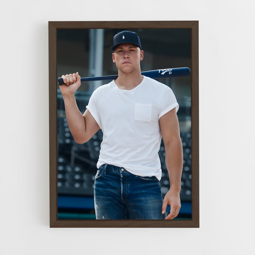 Poster Aaron judge stades – affiche Baseball (vue 5)